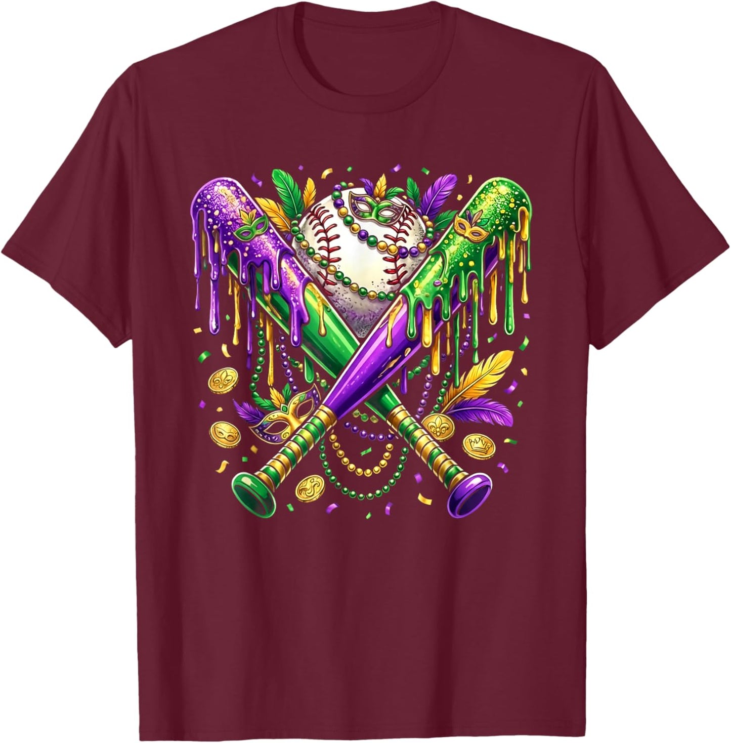 Drip Boys T-Shirt - T-Shirt | Maroon