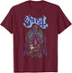 Ghost Official Skeletour 2026 Quebec Exclusive T-Shirt - T-Shirt | Maroon