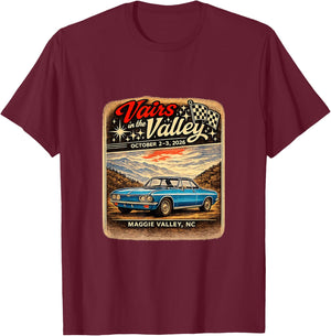 Vairs in the Valley 26 T-Shirt - T-Shirt | Maroon