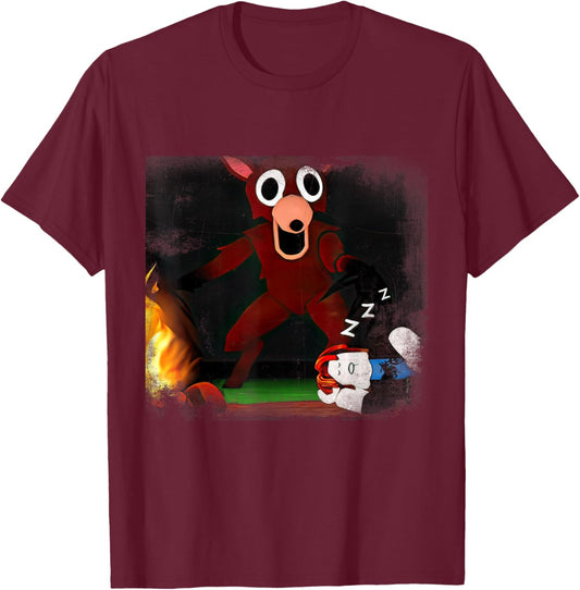 99 Nights in The Forest T-Shirt - T-Shirt | Maroon