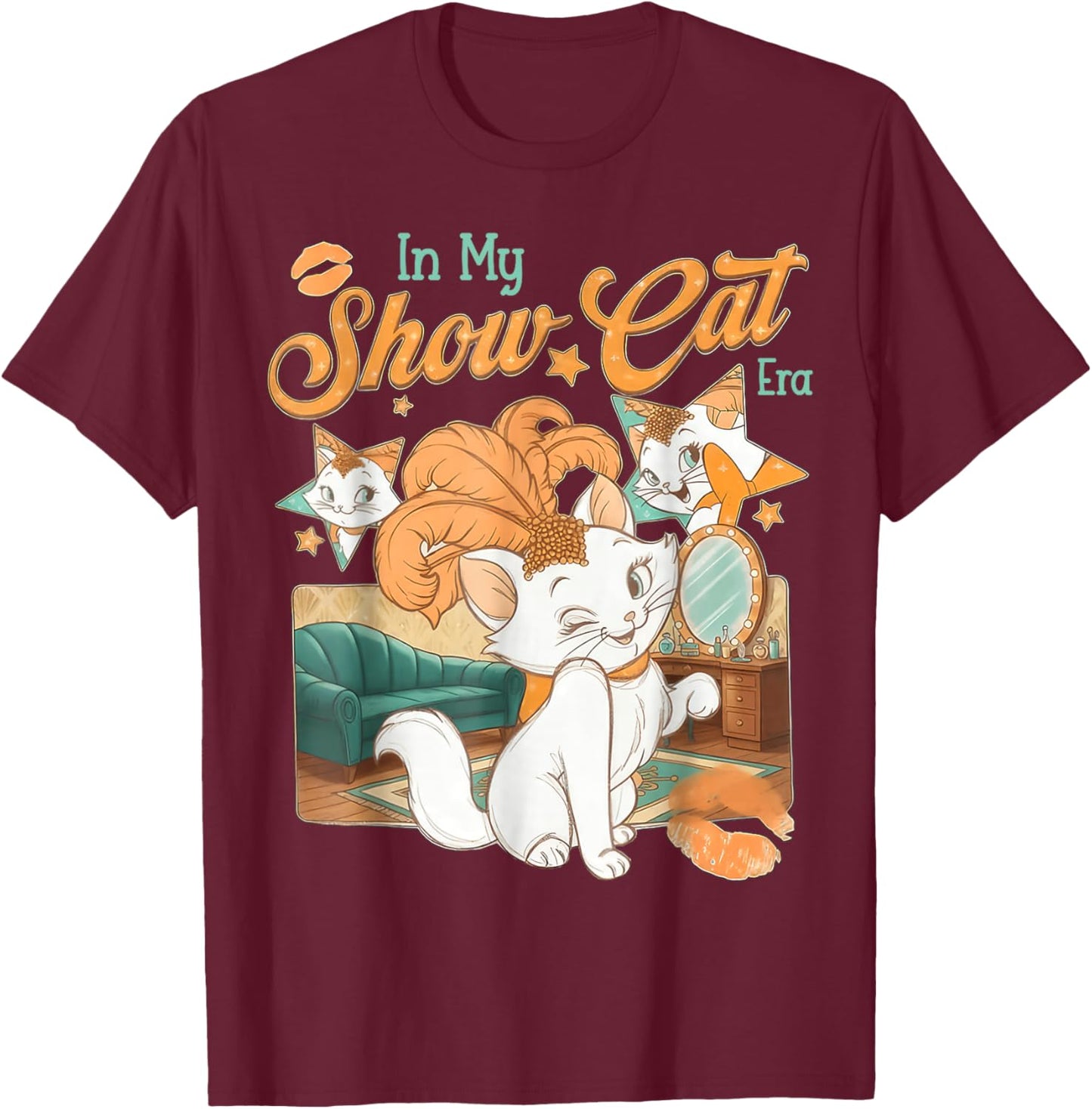 The Life of A Show Girl Women T-Shirt - T-Shirt | Maroon