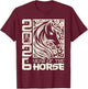 2026 Year of The Horse Chinese Zodiac Chinese New Year T-Shirt - T-Shirt | Maroon