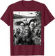 Bigfoot Alien Loch Ness Monster UFO Cryptids Selfie T-Shirt - T-Shirt | Maroon