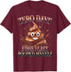0 Days Since I Last Pooped Myself Funny Adult Humor Y2K Meme T-Shirt - T-Shirt | Maroon