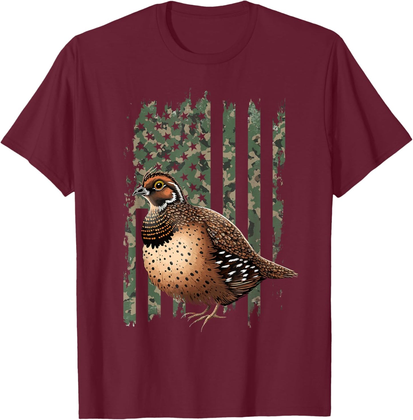 Grouse Hunter Bird Hunter Enthusiast Grouse Hunting T-Shirt - T-Shirt | Maroon