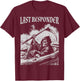 Funny Grim Reaper Last Responder Goth Dad Vintage Graphic T-Shirt - T-Shirt | Maroon
