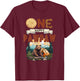 One Happy Pawpaw Camper 1St Birthday Camping Bear T-Shirt - T-Shirt | Maroon