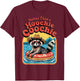 Funny Trash Panda Meme T-Shirt - T-Shirt | Maroon