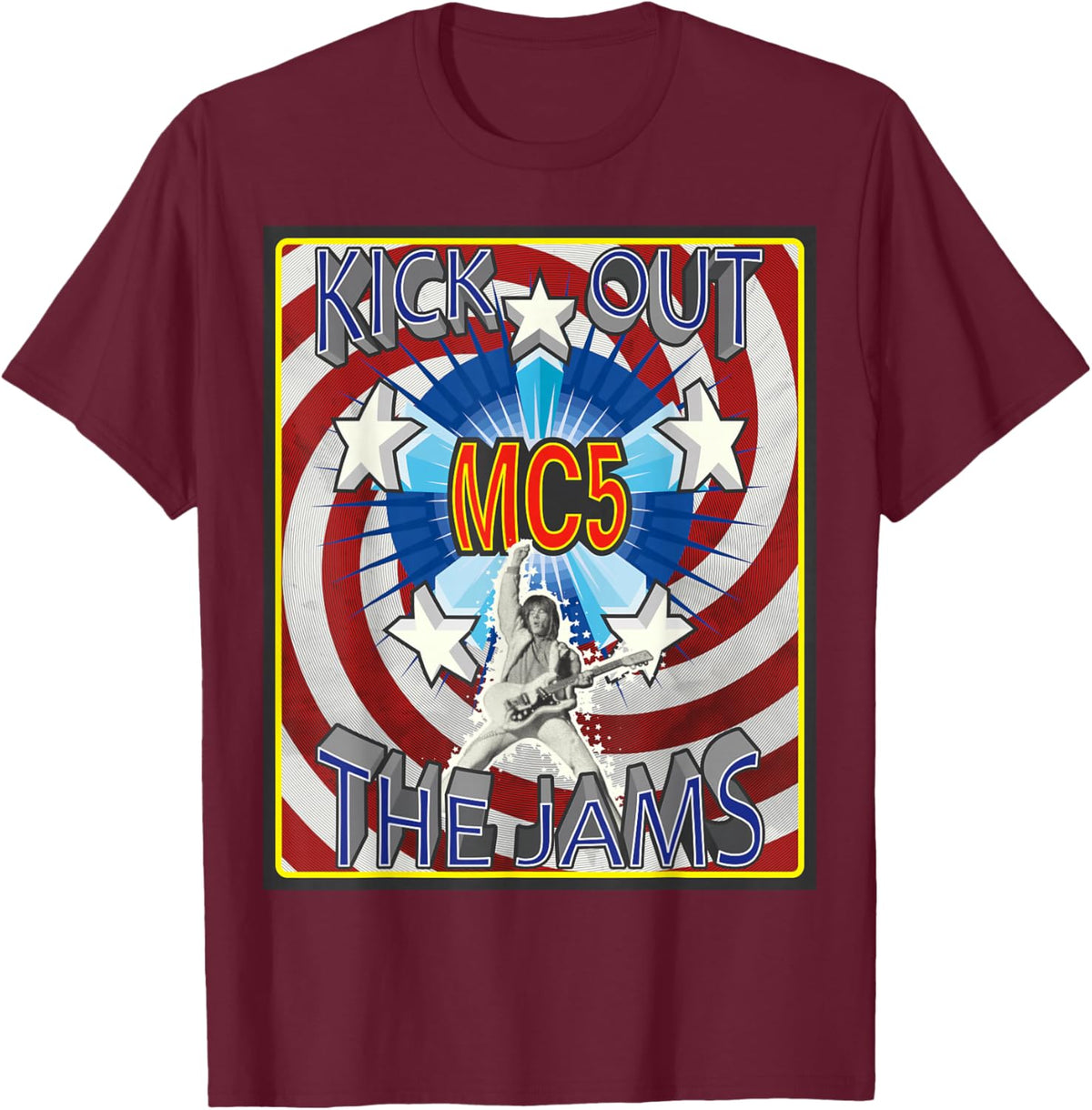 MC5 T-Shirt - T-Shirt | Maroon