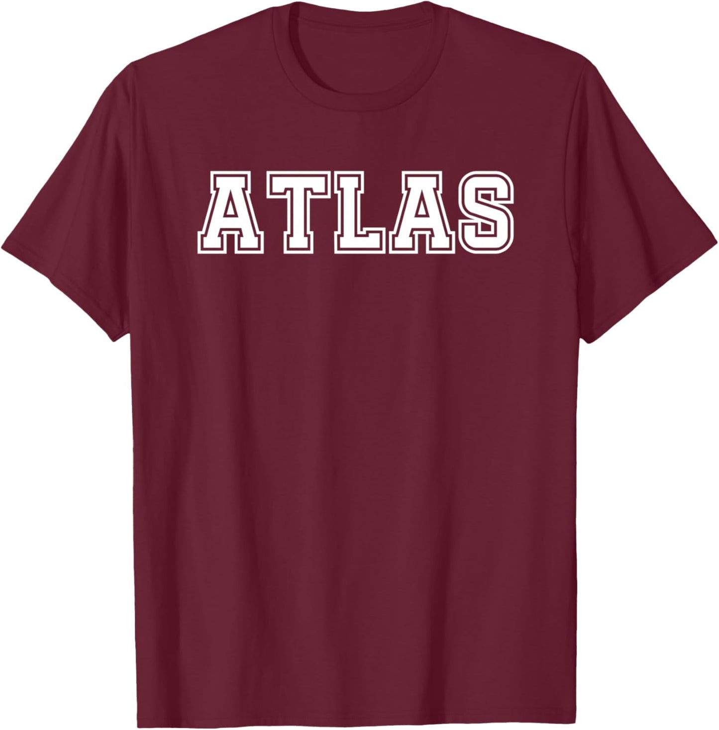 Atlas T-Shirt - T-Shirt | Maroon