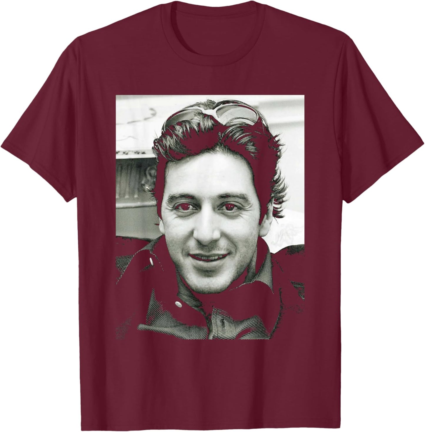 Al Pacino Actor The Godfather Part II 1974 T-Shirt - T-Shirt | Maroon