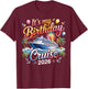 It's My Birthday Cruise 2026 Family Cruise Vacation Trip T-Shirt - T-Shirt | Maroon
