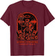 Hard Techno Schranz Crusader BPM T-Shirt - T-Shirt | Maroon