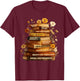 Dream Like Martin Floral Book Black History Month Women Men T-Shirt - T-Shirt | Maroon