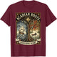 Acadian Roots Louisiana Heart T-Shirt - T-Shirt | Maroon