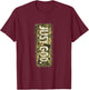 Funny Camouflage Just Gods, God Dope, Camo God Quotes T-Shirt - T-Shirt | Maroon