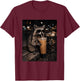Sunglasses Caffeine T-Shirt - T-Shirt | Maroon
