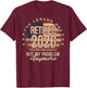 The Legend Has Retired 2026 Funny Retirement USA Flag T-Shirt - T-Shirt | Maroon