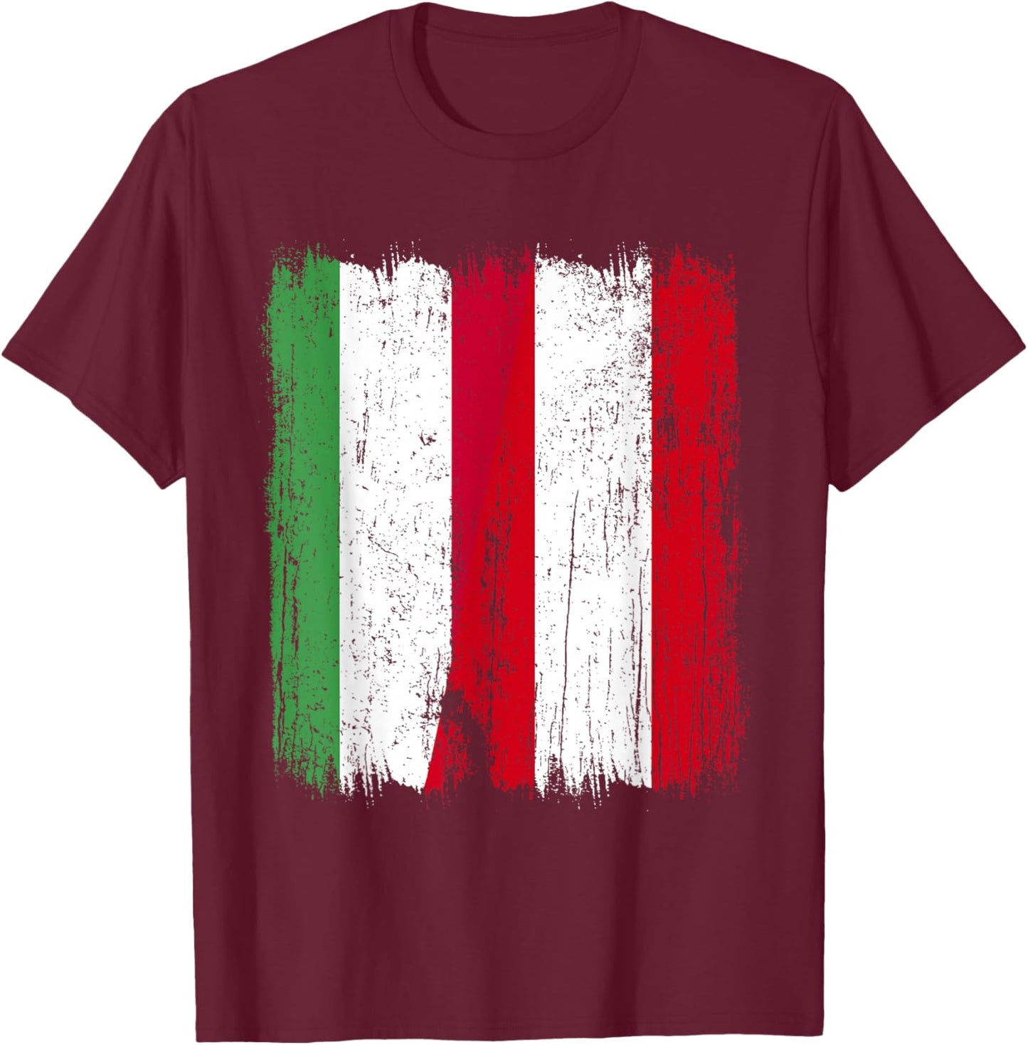 Hungary Austria Half Flag Hungarian Austrian Heritage T-Shirt - T-Shirt | Maroon