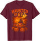 67 Meme Trendy Ghost Halloween Funny Six Seven Gen Alpha Z T-Shirt - T-Shirt | Maroon