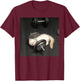 Cat Deadlift Training Funny Cute Cat Weightlifting Meme T-Shirt - T-Shirt | Maroon