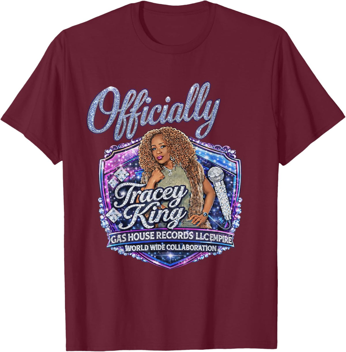 CEO Tracey King T-Shirt - T-Shirt | Maroon