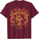 Thanksgiving 67 Thankful for 67 Funny Turkey Autumn Humor T-Shirt - T-Shirt | Maroon