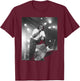 Genesis Phil Collins Singing Invisible Touch Tour 1987 T-Shirt - T-Shirt | Maroon