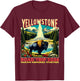 Yellowstone Road Trip 2026 Explore The Great Outdoors T-Shirt - T-Shirt | Maroon
