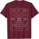 Vintage 2011 Limited Edition Shirt 15 Year Old 15th Birthday T-Shirt - T-Shirt | Maroon