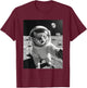 Cat Astronaut Selfie On The Moon Funny Cats Lover T-Shirt - T-Shirt | Maroon
