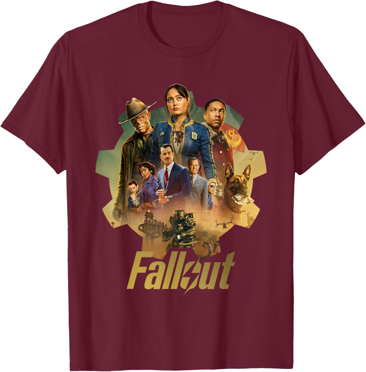 Fallout - Finale T-Shirt - T-Shirt | Maroon