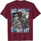 No More Mr Nice Guy Funny Alpha Wolf Meme Unhinged Brainrot T-Shirt - T-Shirt | Maroon