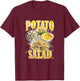 Thanksgiving Potato Salad Bootleg 90's Rap Rock Vintage T-Shirt - T-Shirt | Maroon