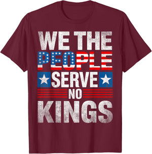 No King Patriotic Freedom Shirt Women Gifts T-Shirt - T-Shirt | Maroon