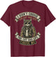 I Didn't Choose The Cat Dad Life The Cat Life Chose Me T-Shirt - T-Shirt | Maroon