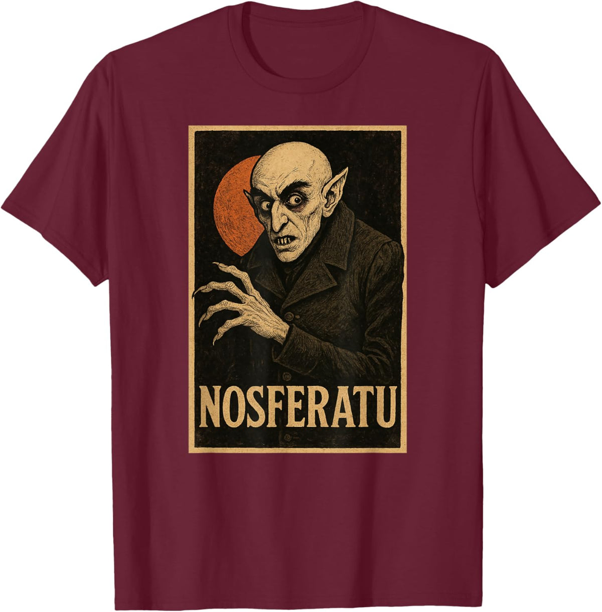 Nosferatu T-Shirt - T-Shirt | Maroon