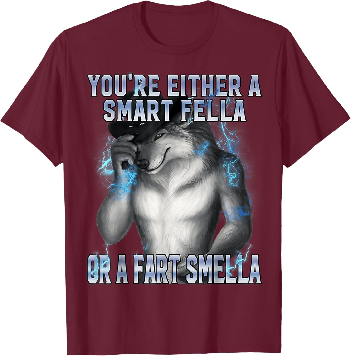 Funny Meme T-Shirt - T-Shirt | Maroon