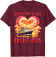 Valentine’s Day Cruise 2026 Romantic Cruise Vacation Couples T-Shirt - T-Shirt | Maroon