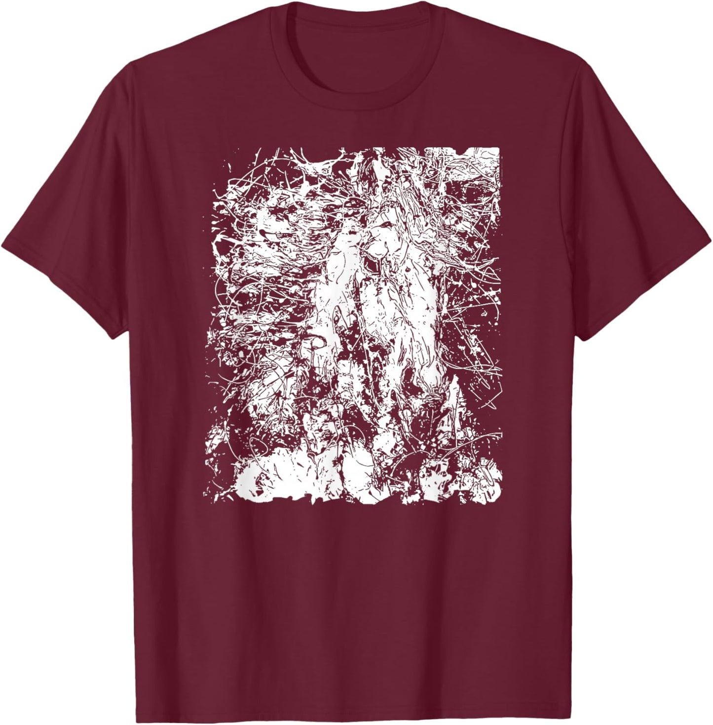 Horse Storm T-Shirt - T-Shirt | Maroon