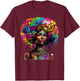 Unapologetically Dope Black History Month African American T-Shirt - T-Shirt | Maroon