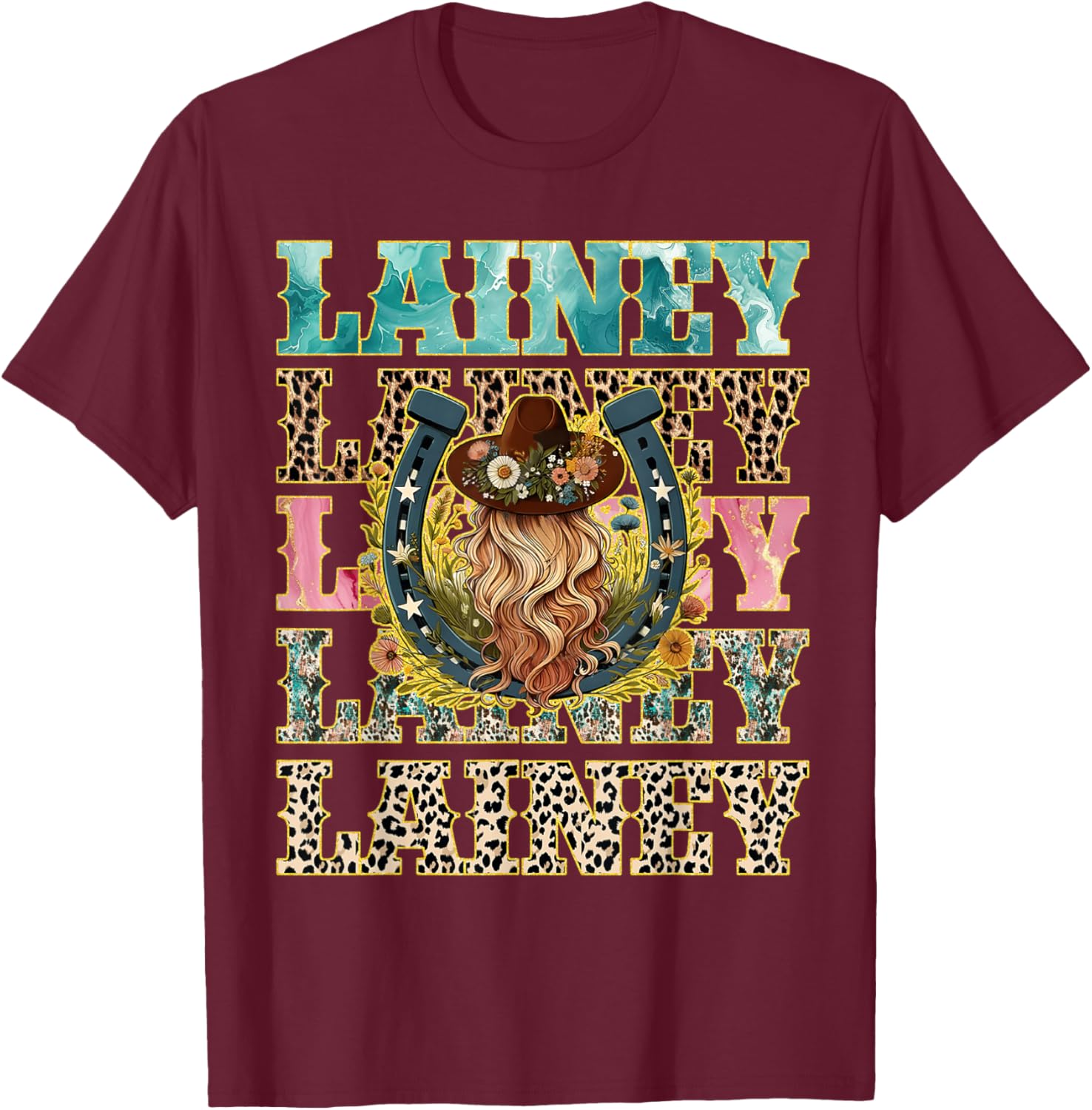 Cowgirl T-Shirt - T-Shirt | Maroon