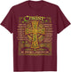 Christ St. Patrick Pray for Us Christian Catholic Religious T-Shirt - T-Shirt | Maroon