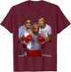 Boxing Marvin Hagler Pat Goody Petronelli Michael Grecco T-Shirt - T-Shirt | Maroon