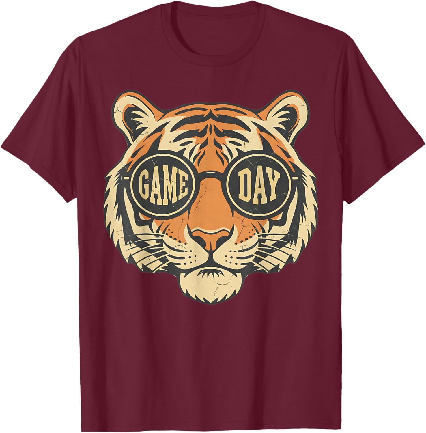 Game Day Tiger T-Shirt - T-Shirt | Maroon