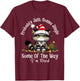Cat Probably Just Gonna Jingle Some Of The Way I'm Tired T-Shirt - T-Shirt | Maroon