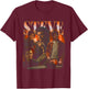 Stranger Things Steve Heartthrob Officially Licensed T-Shirt - T-Shirt | Maroon