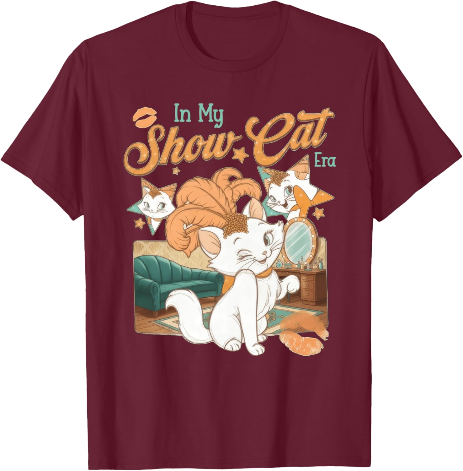 The Life of A Show Girl Women T-Shirt - T-Shirt | Maroon