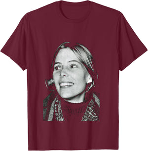Joni Mitchell Folk Singer Clouds Era 1969 T-Shirt - T-Shirt | Maroon