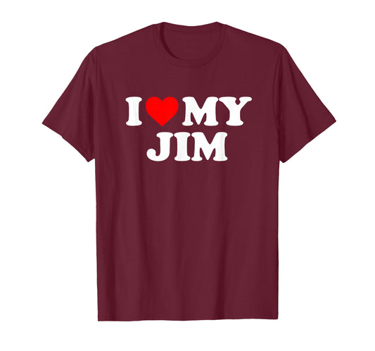 I Love My Jim T-Shirt
